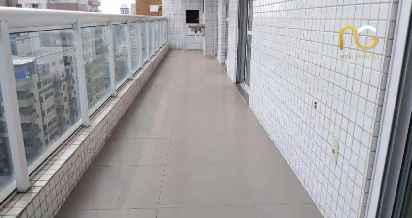 Apartamento alto padrão - 02 dormitorios 02 suites - vila tupi/praia grande-sp