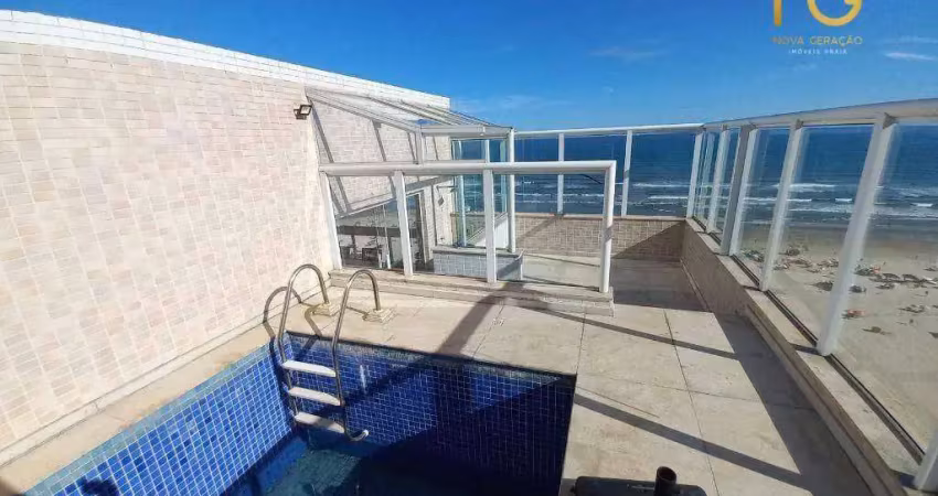Apartamento duplex à venda, 192 m² por r$ 2.750.000,00 - aviação - praia grande/sp