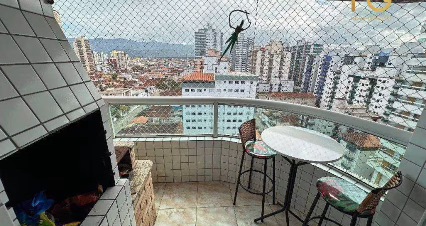 Apartamento com 2 dormitórios à venda, 74 m² por R$ 499.000,00 - Vila Assunção - Praia Grande/SP