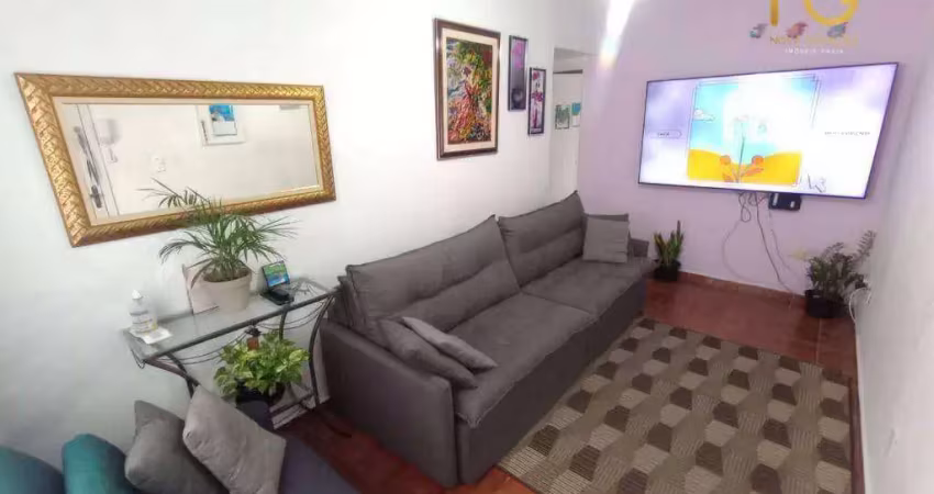 Apartamento com 2 dormitórios à venda, 49 m² por r$ 320.000,00 - ocian - praia grande/sp