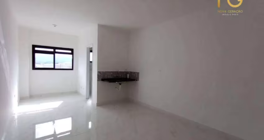 Kitnet com 1 dormitório à venda, 25 m² por r$ 171.500,00 - aviação - praia grande/sp