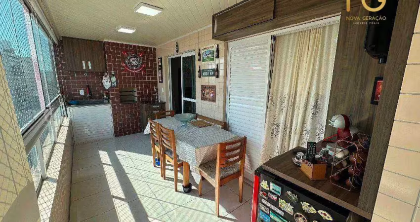Apartamento com 2 quartos à venda na Rua Doutor João Sampaio, 339, Guilhermina, Praia Grande