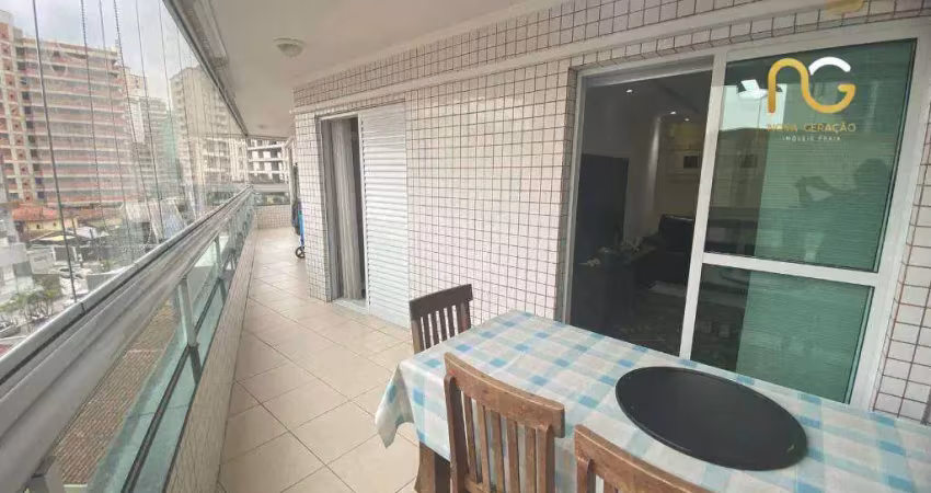 Apartamento com 2 dormitórios à venda, 92 m² por r$ 522.000,00 - vilamar - praia grande/sp