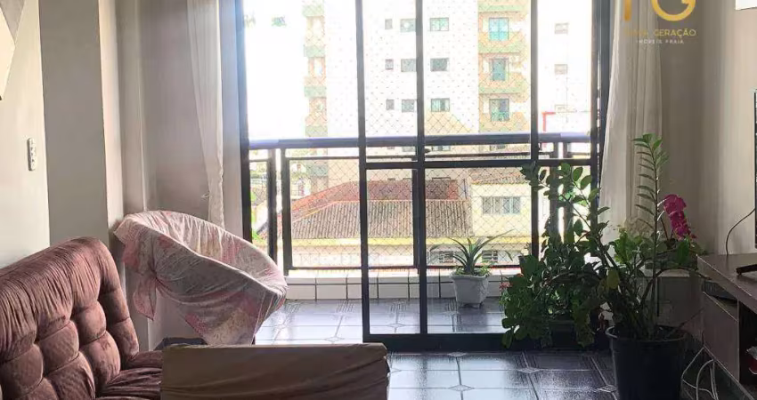 Apartamento com 2 dormitórios à venda, 95 m² por r$ 479.000,00 - vila guilhermina - praia grande/sp