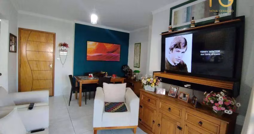 Apartamento com 2 dormitórios à venda, 75 m² por r$ 490.000,00 - tupi - praia grande/sp