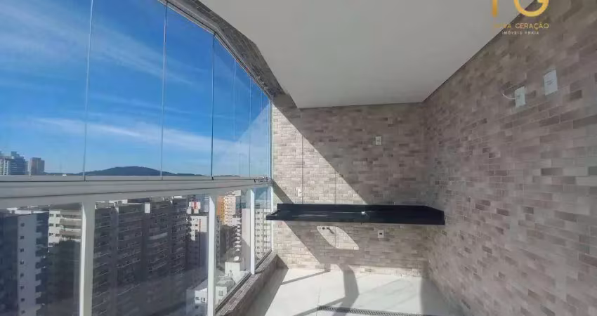 Cobertura com 4 dormitórios à venda, 218 m² por r$ 2.498.000,00 - vila guilhermina - praia grande/sp