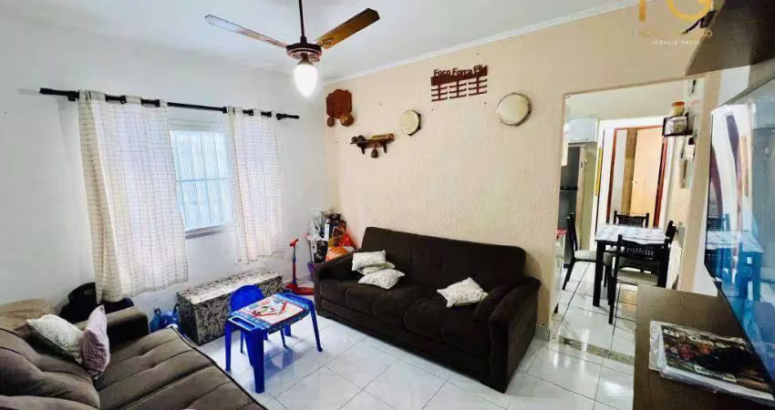 Apartamento com 1 dormitório à venda, 47 m² por r$ 230.000,00 - boqueirão - praia grande/sp