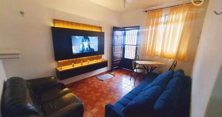 Apartamento com 2 dormitórios à venda, 62 m² por r$ 365.000,00 - boqueirão - praia grande/sp
