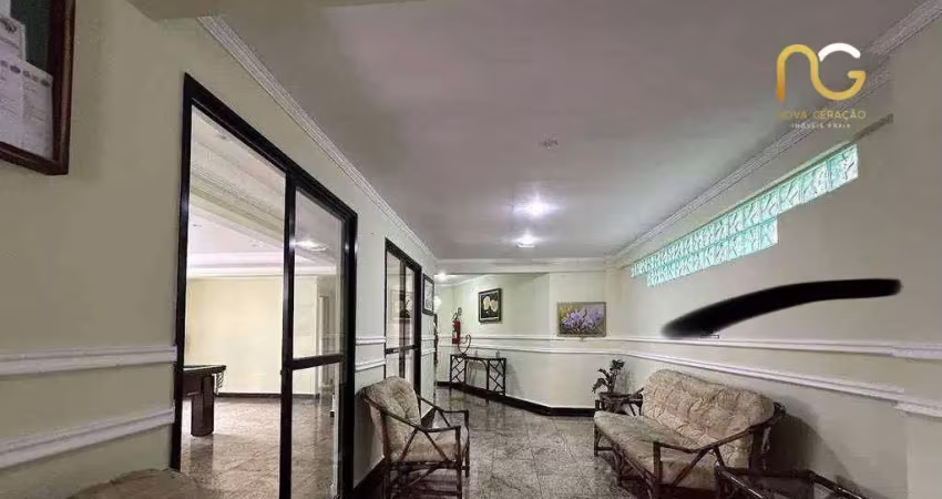 Apartamento com 1 dormitório à venda, 52 m² por r$ 290.000,00 - vila assunção - praia grande/sp