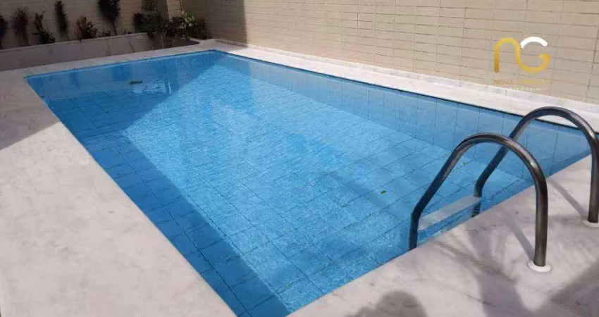 Apartamento 02 dormitorios 01 suite - lazer - bairro tupi/praia grande-sp