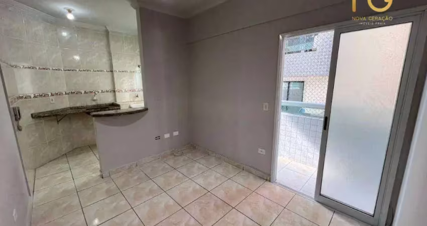 Apartamento com 1 dormitório à venda, 40 m² por r$ 285.000,00 - boqueirão - praia grande/sp