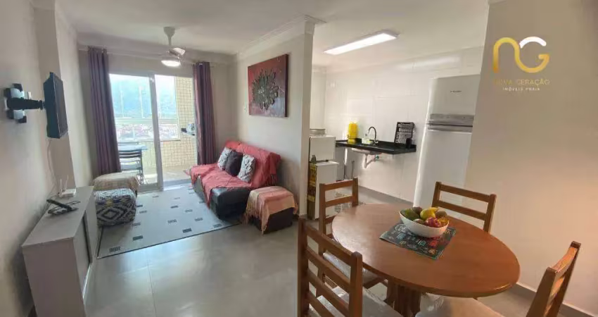 Apartamento com 1 dormitório à venda, 51 m² por r$ 450.000,00 - vila balneária - praia grande/sp