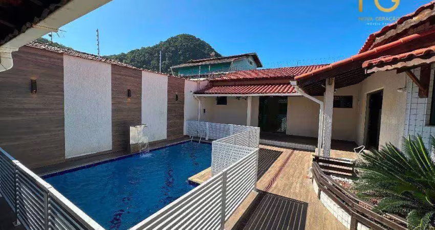 Casa à venda, 244 m² por r$ 2.450.000,00 - canto do forte - praia grande/sp