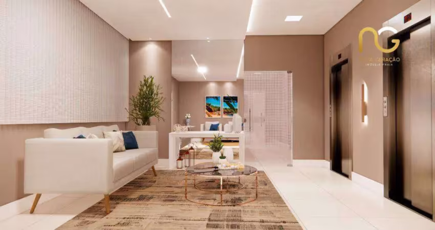 Apartamento com 2 dormitórios à venda, 79 m² por r$ 617.110,20 - vilamar - praia grande/sp