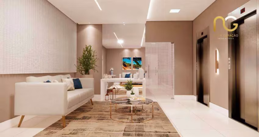 Apartamento com 2 dormitórios à venda, 79 m² por r$ 628.272,40 - vilamar - praia grande/sp
