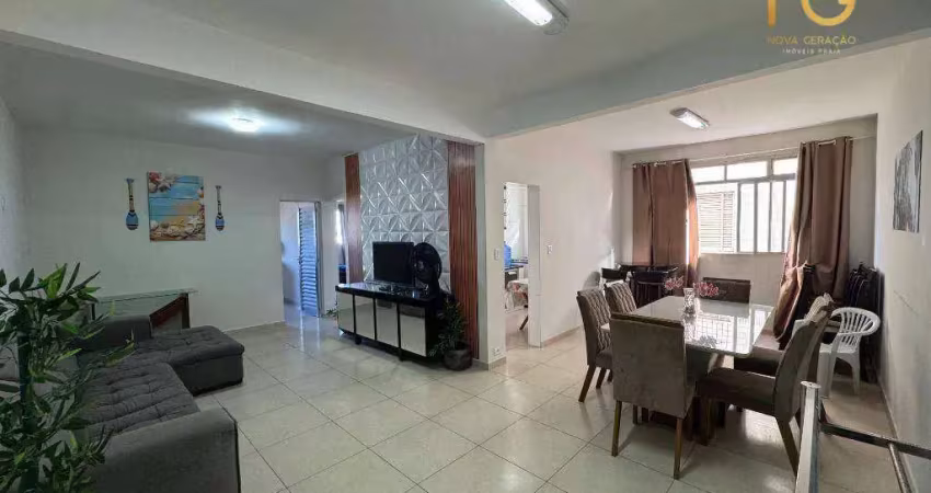 Apartamento com 2 dormitórios à venda, 85 m² por r$ 380.000,00 - vila guilhermina - praia grande/sp