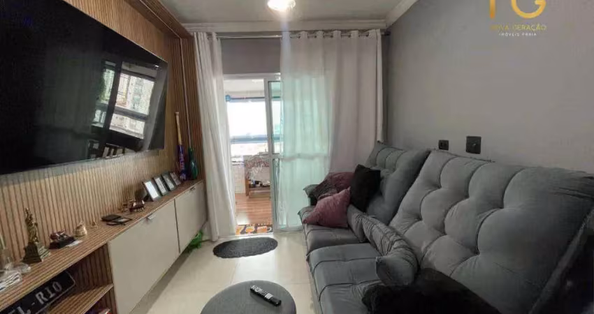 Apartamento à venda, 88 m² por r$ 650.000,00 - canto do forte - praia grande/sp