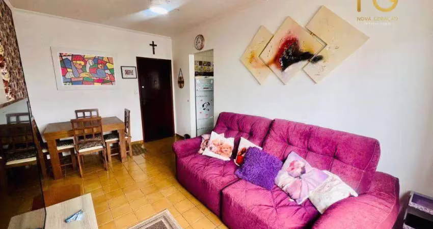 Apartamento com 2 dormitórios à venda, 72 m² por r$ 330.000,00 - vila assunção - praia grande/sp