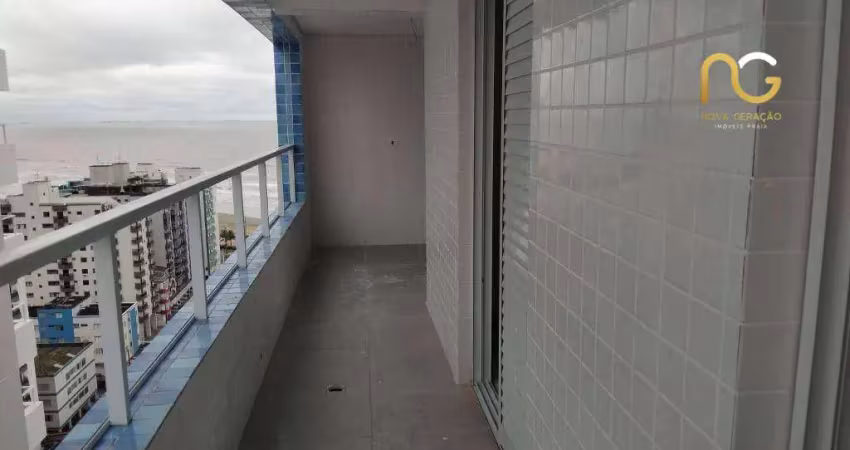 Apartamento novo - alto padrão - 02 dormitorios 01 suite - 16º andar - bairro ocian/praia grande-sp