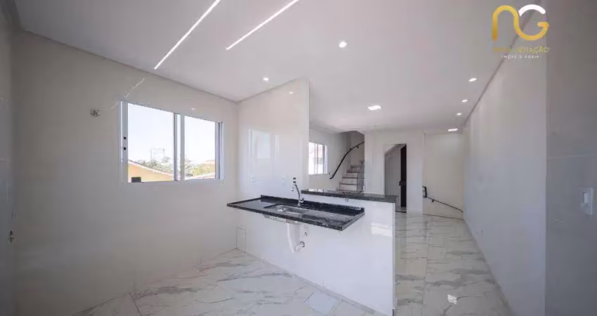 Sobrado à venda, 79 m² por r$ 380.000,00 - vilamar - praia grande/sp