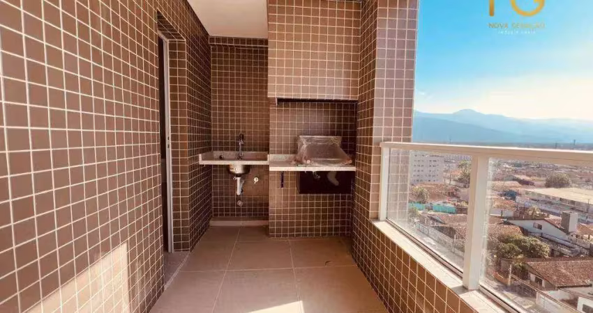 Apartamento com 1 dormitório à venda, 53 m² por r$ 397.000,00 - vila balneária - praia grande/sp