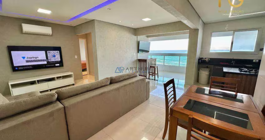 Apartamento com 2 dormitórios à venda, 86 m² por r$ 930.000,00 - balneário pires - praia grande/sp