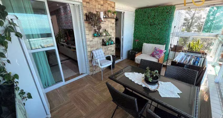 Apartamento com 3 dormitórios à venda, 100 m² por r$ 875.000,00 - balneário flórida - praia grande/sp