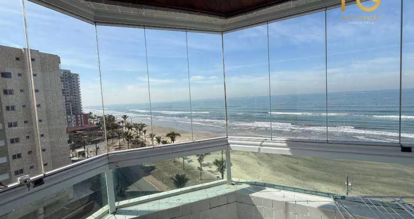 Apartamento com 2 dormitórios à venda, 78 m² por r$ 360.000,00 - balneario martinez - mongaguá/sp