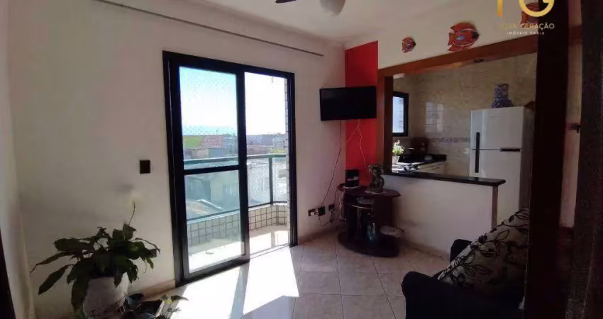 Apartamento com 1 dormitório à venda, 43 m² por r$ 260.000,00 - tupi - praia grande/sp