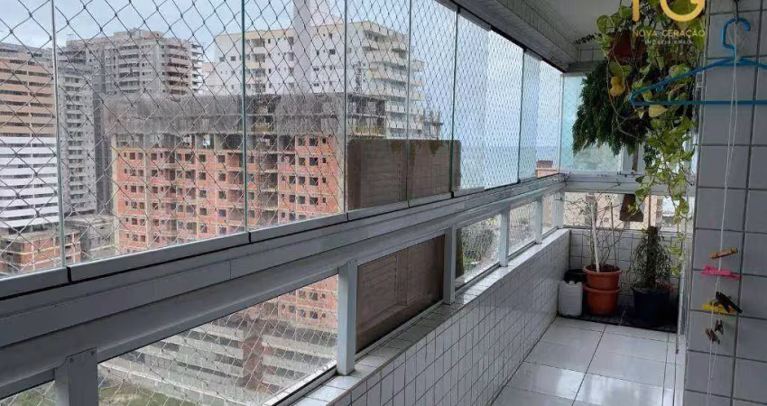 Apartamento com 2 dormitórios à venda, 93 m² por r$ 511.000,00 - aviação - praia grande/sp