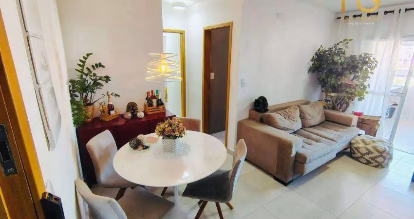 Apartamento com 2 dormitórios à venda, 71 m² por r$ 510.000,00 - vila guilhermina - praia grande/sp