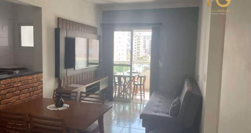 Apartamento com 1 dormitório à venda, 50 m² por r$ 372.000,00 - vila guilhermina - praia grande/sp