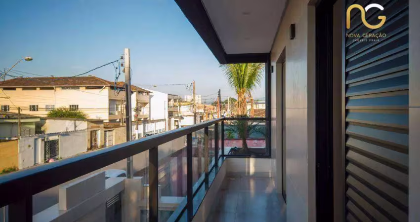 Casa com 3 dormitórios à venda, 66 m² por r$ 399.000,00 - vila antártica - praia grande/sp