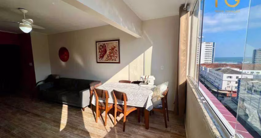 Apartamento com 3 dormitórios à venda, 110 m² por r$ 455.000,00 - boqueirão - praia grande/sp
