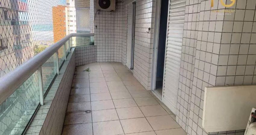 Apartamento com 2 dormitórios à venda, 110 m² por r$ 599.999,00 - vila guilhermina - praia grande/sp