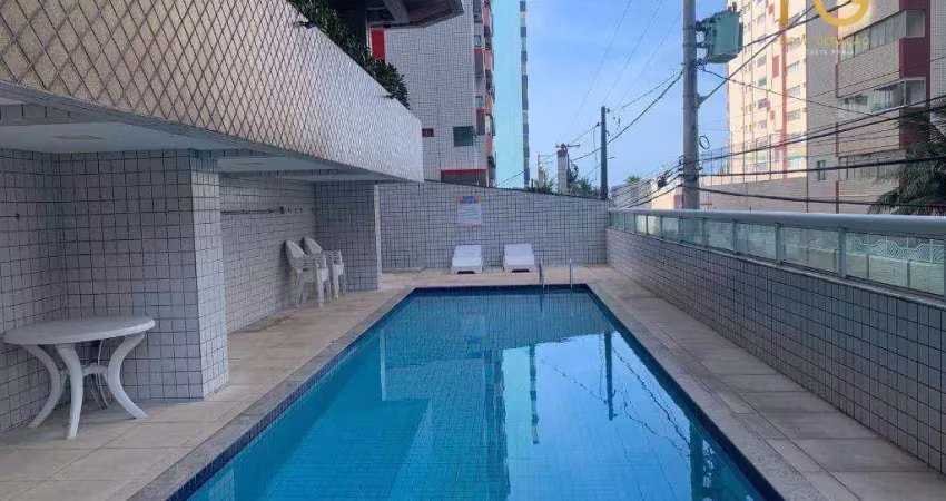 Apartamento com 2 dormitórios à venda, 110 m² por r$ 599.999,00 - vila guilhermina - praia grande/sp