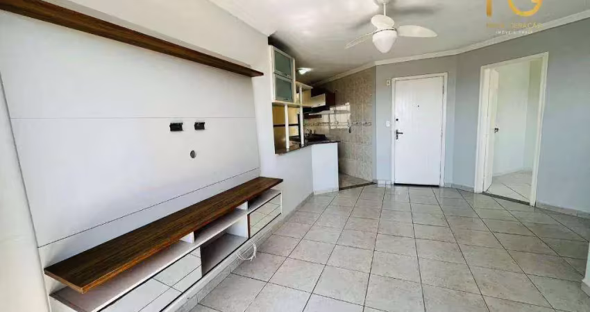 Apartamento com 1 dormitório à venda, 52 m² por r$ 270.000,00 - tupi - praia grande/sp