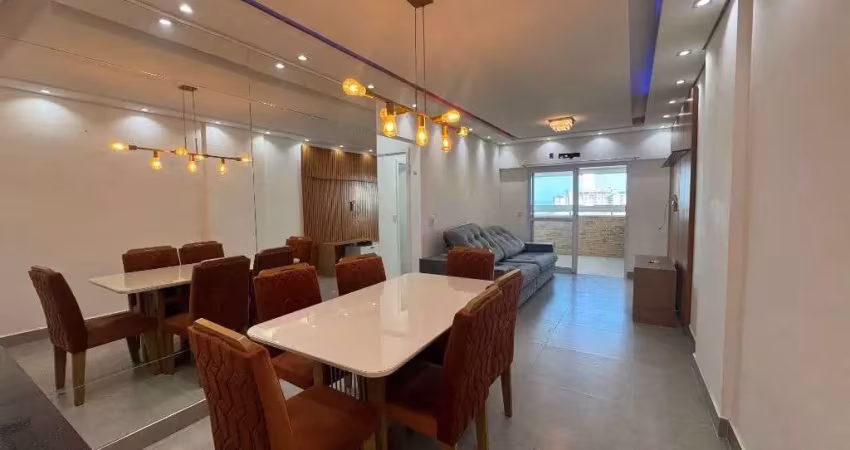Apartamento com 2 dormitórios à venda, 88 m² por r$ 595.000,00 - vila assunção - praia grande/sp