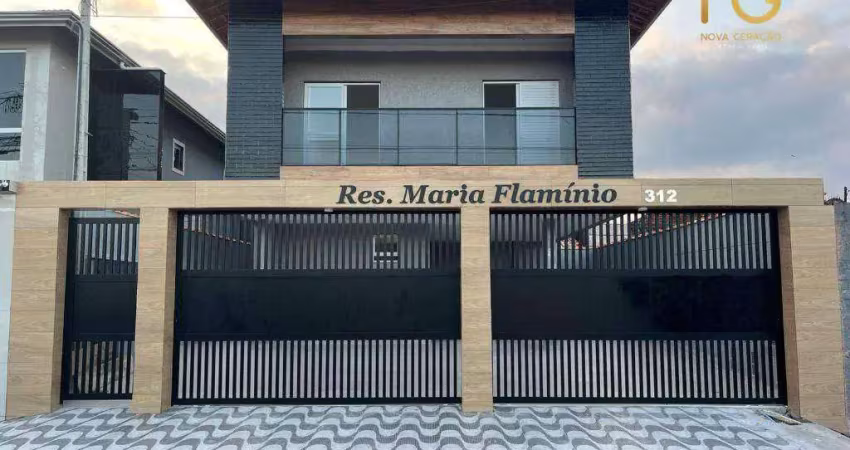 Sobrado à venda, 57 m² por r$ 329.000,00 - tupi - praia grande/sp