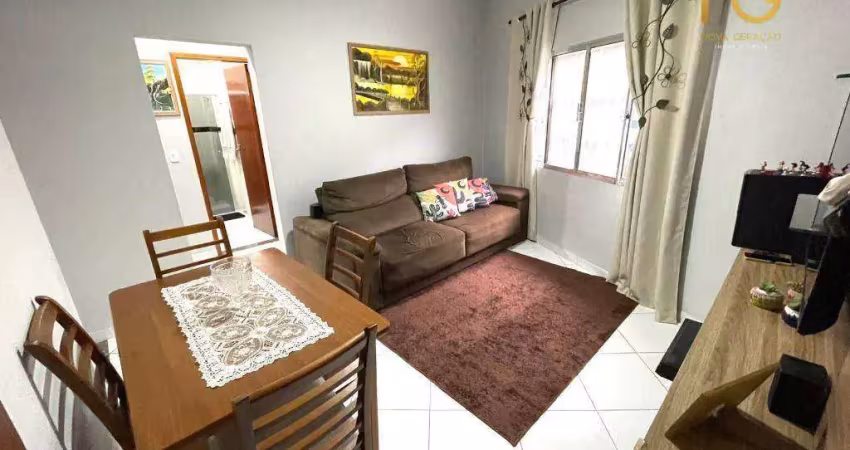 Casa com 2 dormitórios à venda, 55 m² por r$ 478.000,00 - caiçara - praia grande/sp