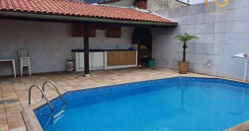 Sobrado com vista mar à venda no solemar - praia grande