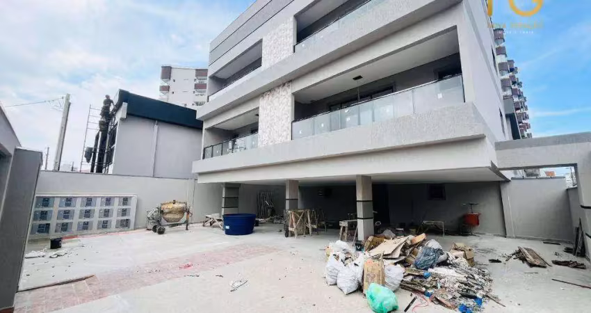 Casa com 3 dormitórios à venda, 124 m² por r$ 550.000 - caíçara- praia grande/sp
