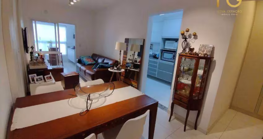 Apartamento com 2 dormitórios à venda, 86 m² por r$ 635.000,00 - vila guilhermina - praia grande/sp