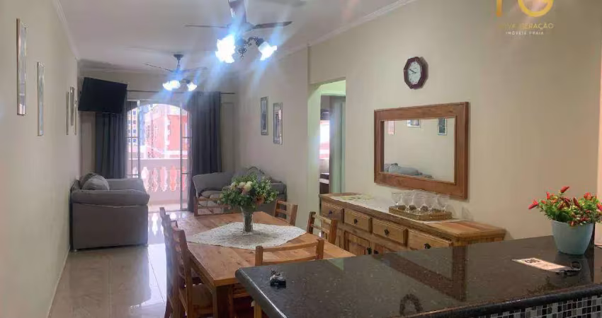 Apartamento com 2 dormitórios à venda, 81 m² por r$ 430.000,00 - tupi - praia grande/sp