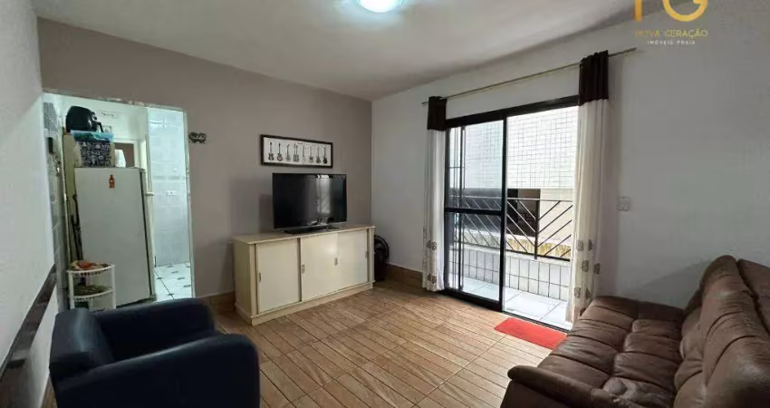 Apartamento na tupi - 01 dormitorio - 200 metros da praia