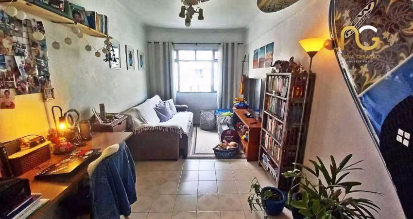Apartamento com 2 dormitórios à venda, 70 m² por r$ 310.000,00 - canto do forte - praia grande/sp