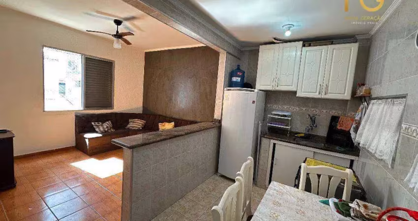Apartamento com 1 dormitório à venda, 40 m² por r$ 230.000,00 - vila assunção - praia grande/sp