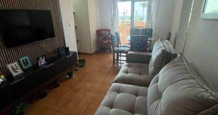 Apartamento com 1 dormitório, com sacada, à venda, 45 m² por r$ 275.000 - caiçara- praia grande/sp
