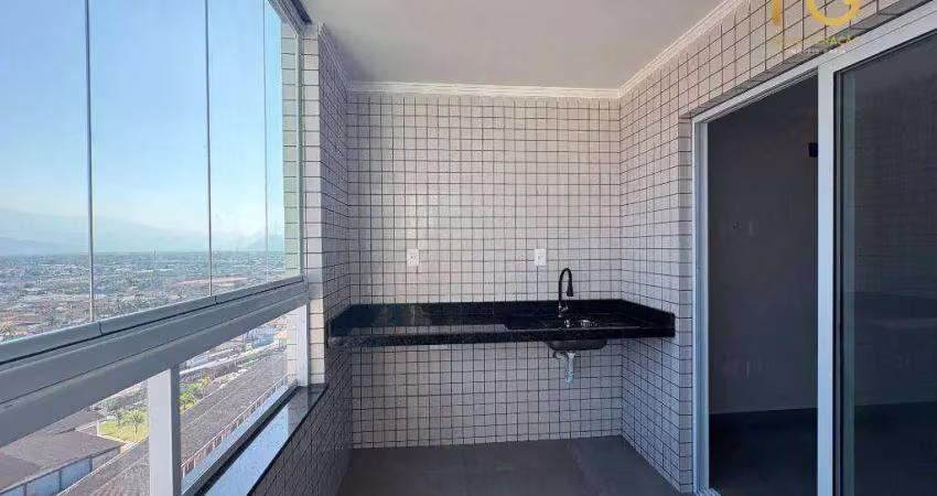 Apartamento 01 dormitorio - lazer completo - predio frente mar - bairro jd.real/praia grande-sp