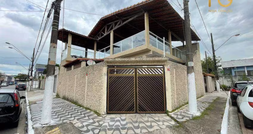 Casa com 2 dormitórios à venda, 75 m² por r$ 750.000,00 - boqueirão - praia grande/sp